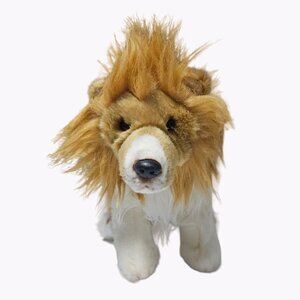 Nat & Jules Shetland Sheepdog 14 Inch Plush Dog Stuffed Animal Brown Fuzzy Toy